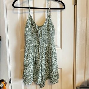Tilly’s Green & White Dress/Romper